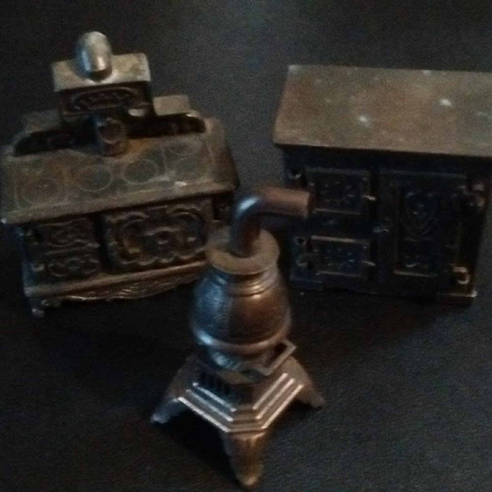 Durham Industries Vintage 1970's 3-piece Metal Miniatures American Greetings